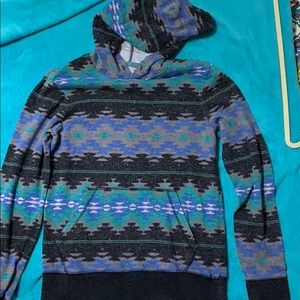 Aztec Lightweight Hoodie
